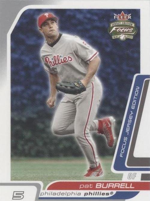 2003 Fleer Focus Jersey Edition - Pat Burrell #117