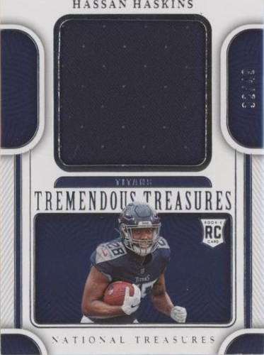 2022 Panini National Treasures Hassan Haskins #TTR-HHA