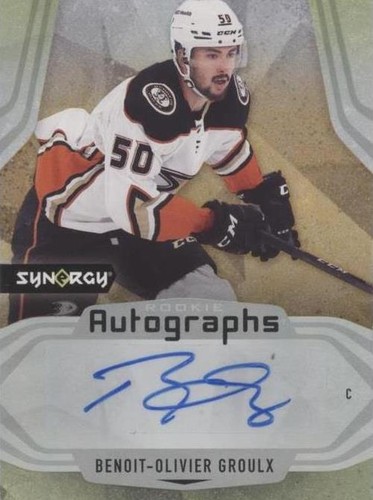 2021-22 Upper Deck Synergy - Benoit-Olivier Groulx #AR-BG