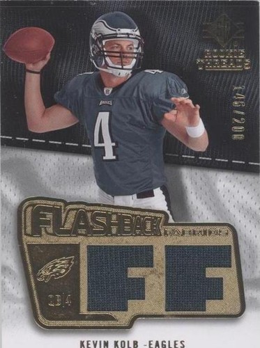 2008 SP Rookie Threads Kevin Kolb #FF-KK