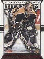 2002-03 Pacific Private Stock Titanium - Tim Thomas #106