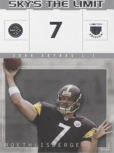 2004 Skybox L.E. Ben Roethlisberger #7SL