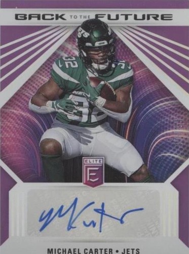 2022 Panini Donruss Elite Michael Carter #BFS-MC