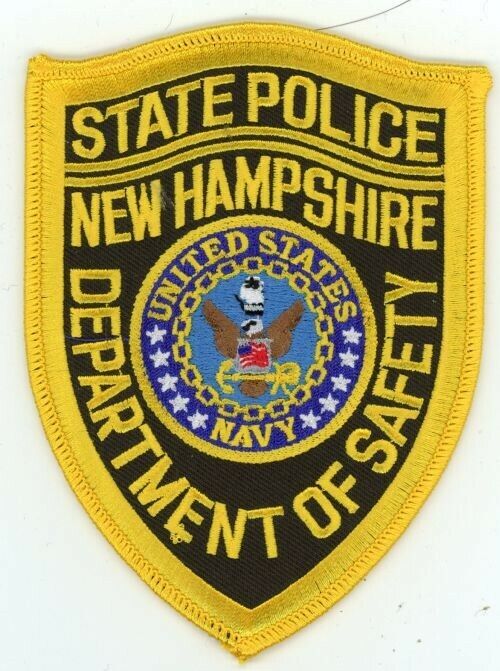 NEW HAMPSHIRE NH STATE POLICE U S NAVY NICE PATCH SHERIFF