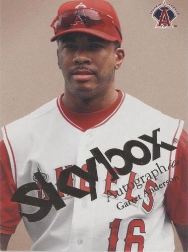 2004 Skybox Autographics - Garret Anderson #50