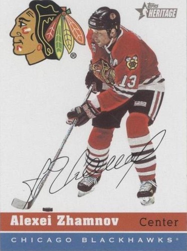 2000-01 Topps Heritage - Alex Zhamnov #160