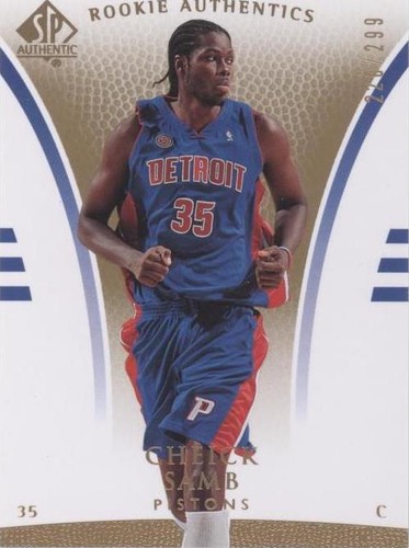2007-08 SP Authentic - Cheikh Samb #117