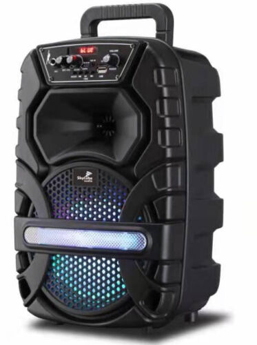 Skycube 6000watts P.m.p.o Microphone Remote Fm 8”6lb 15”
