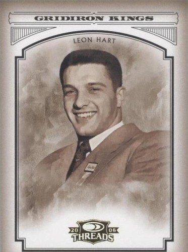 2006 Donruss Threads Leon Hart #CGK-37