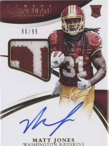2015 Panini Immaculate Collection Matt Jones #138