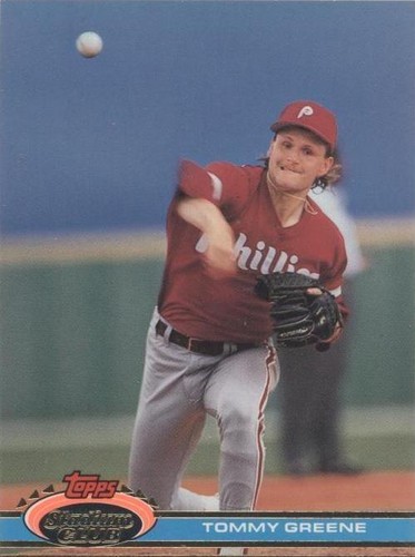 1991 Topps Stadium Club - Tommy Greene #549