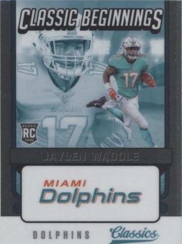 2021 Panini Classics Jaylen Waddle #CB-JW