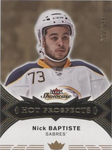 2016-17 Upper Deck Fleer Showcase - Nick Baptiste #119