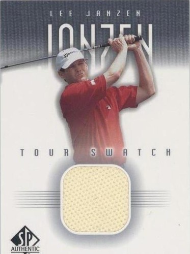 2001 SP Authentic - Lee Janzen #LJ-TS