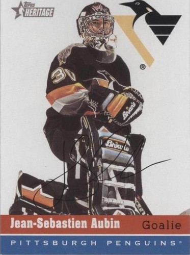 2000-01 Topps Heritage - Jean-Sebastien Aubin #107