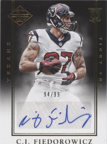 2014 Panini Limited C.J. Fiedorowicz #107