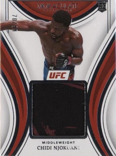 2023 Panini Immaculate Collection UFC - Chidi Njokuani #RM-CNJ