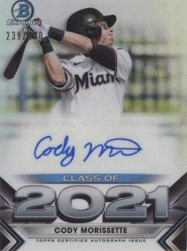 2021 Bowman Draft - Cody Morissette #C21-CM