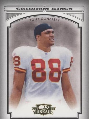 2006 Donruss Threads Tony Gonzalez #PGK-56