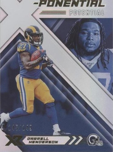 2019 Panini XR Darrell Henderson #XPP-18