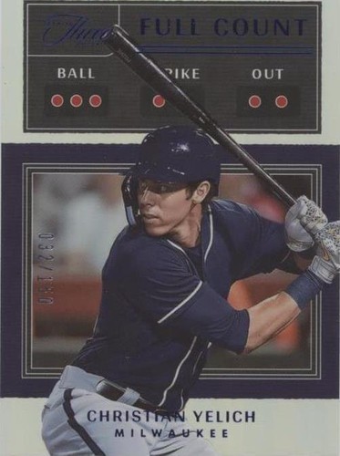 2022 Panini Three and Two - Christian Yelich #FC-10