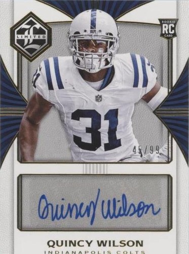 2017 Panini Limited Quincy Wilson #152
