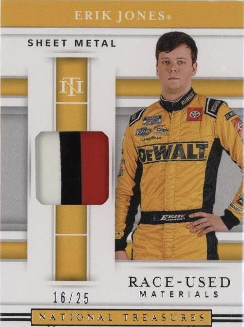 2020 Panini National Treasures - Erik Jones #RU-EJ