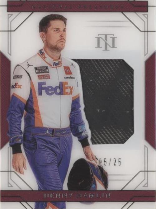 2020 Panini National Treasures - Denny Hamlin #S-DH