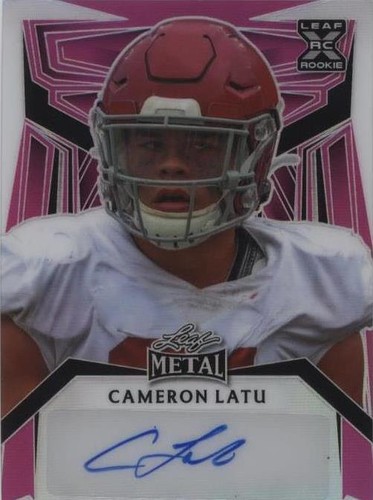 2023 Leaf Metal Cameron Latu #PA-CL1
