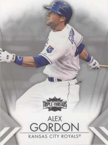 2012 Topps Triple Threads - Alex Gordon #24