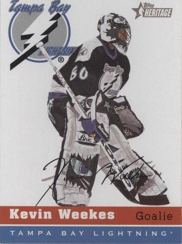2000-01 Topps Heritage - Kevin Weekes #118