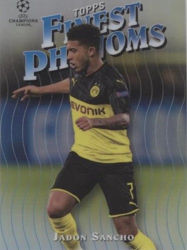 2019-20 Topps Finest UCL Jadon Sancho #FP-JS