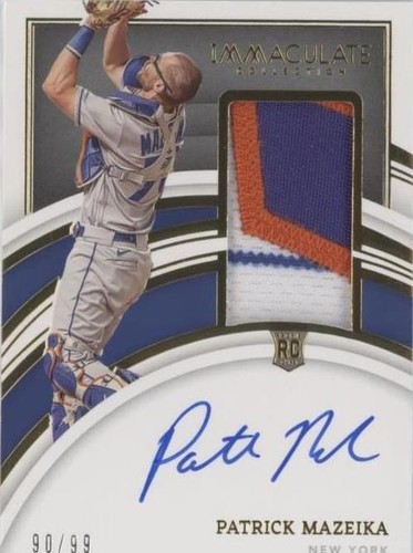 2022 Panini Immaculate Collection - Patrick Mazeika #150