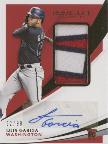 2021 Panini Immaculate Collection - Luis Garcia #115