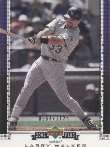 2002 Upper Deck - Larry Walker #UD98