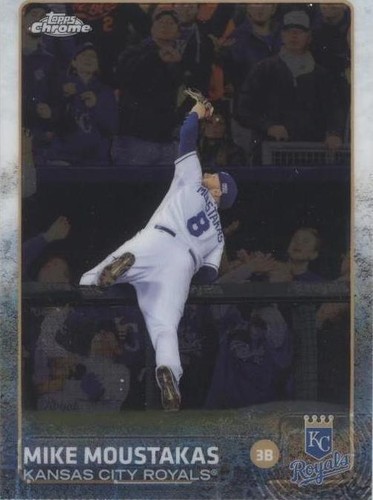 2015 Topps Chrome - Mike Moustakas #164