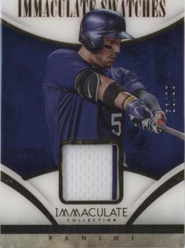 2014 Panini Immaculate Collection - Carlos Gonzalez #32