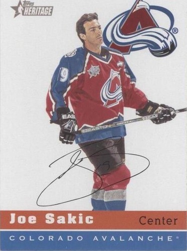 2000-01 Topps Heritage - Joe Sakic #54