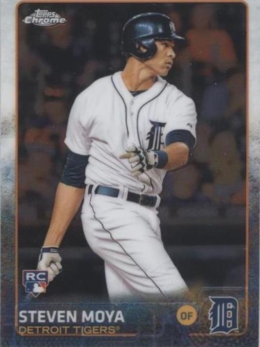 2015 Topps Chrome - Steven Moya #177