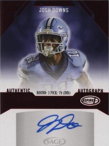 2023 Sage Aspire Josh Downs #ASP-JD