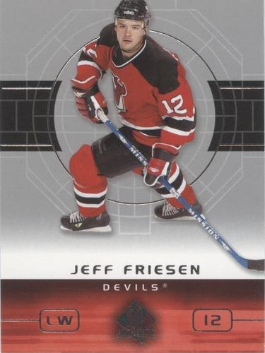2002-03 SP Authentic - Jeff Friesen #55