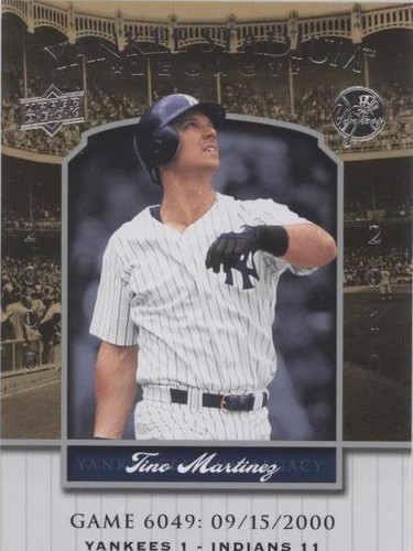 2008 Upper Deck - Tino Martinez #YSL6049