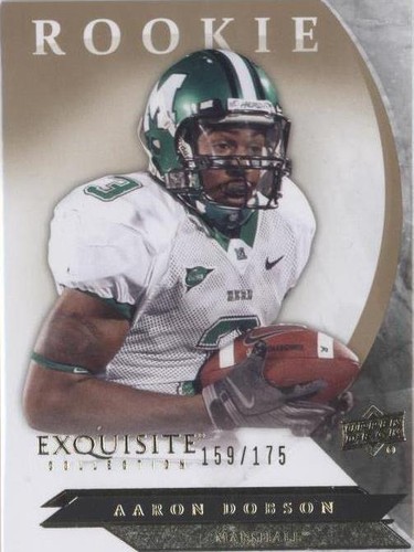 2012 Exquisite Collection Aaron Dobson #ER-AD