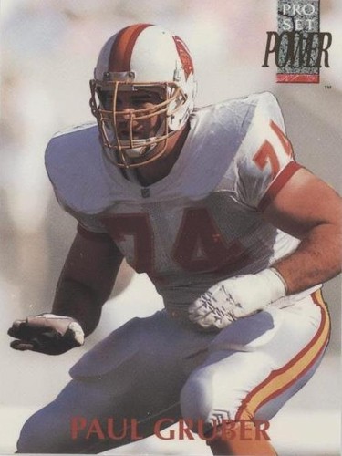1992 Pro Set Power Paul Gruber #74