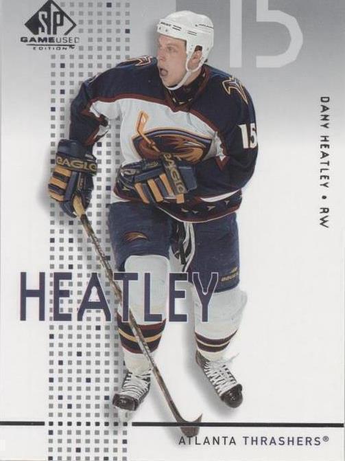 2002-03 SP Game Used - Dany Heatley #3