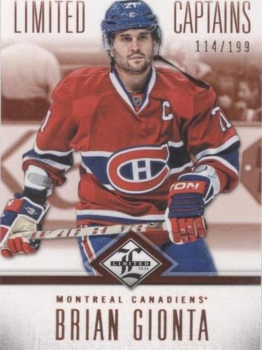 2012-13 Panini Limited - Brian Gionta #165