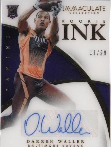 2015 Panini Immaculate Collection Darren Waller #RI-DW