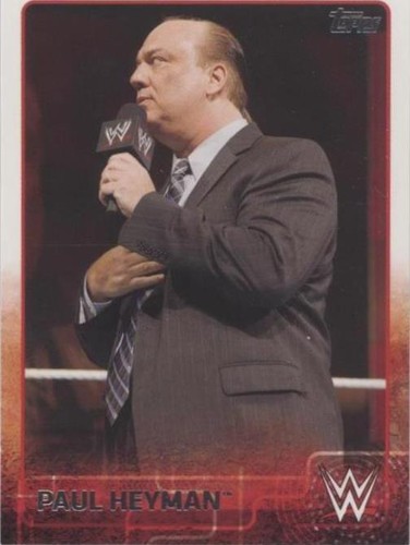 2015 Topps WWE - Paul Heyman #57
