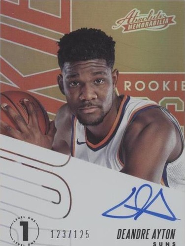 2018-19 Panini Absolute Memorabilia - Deandre Ayton #RA-DAY