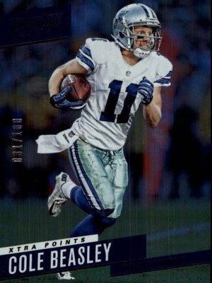 2017 Prestige Xtra Points Purple #46 Cole Beasley /100